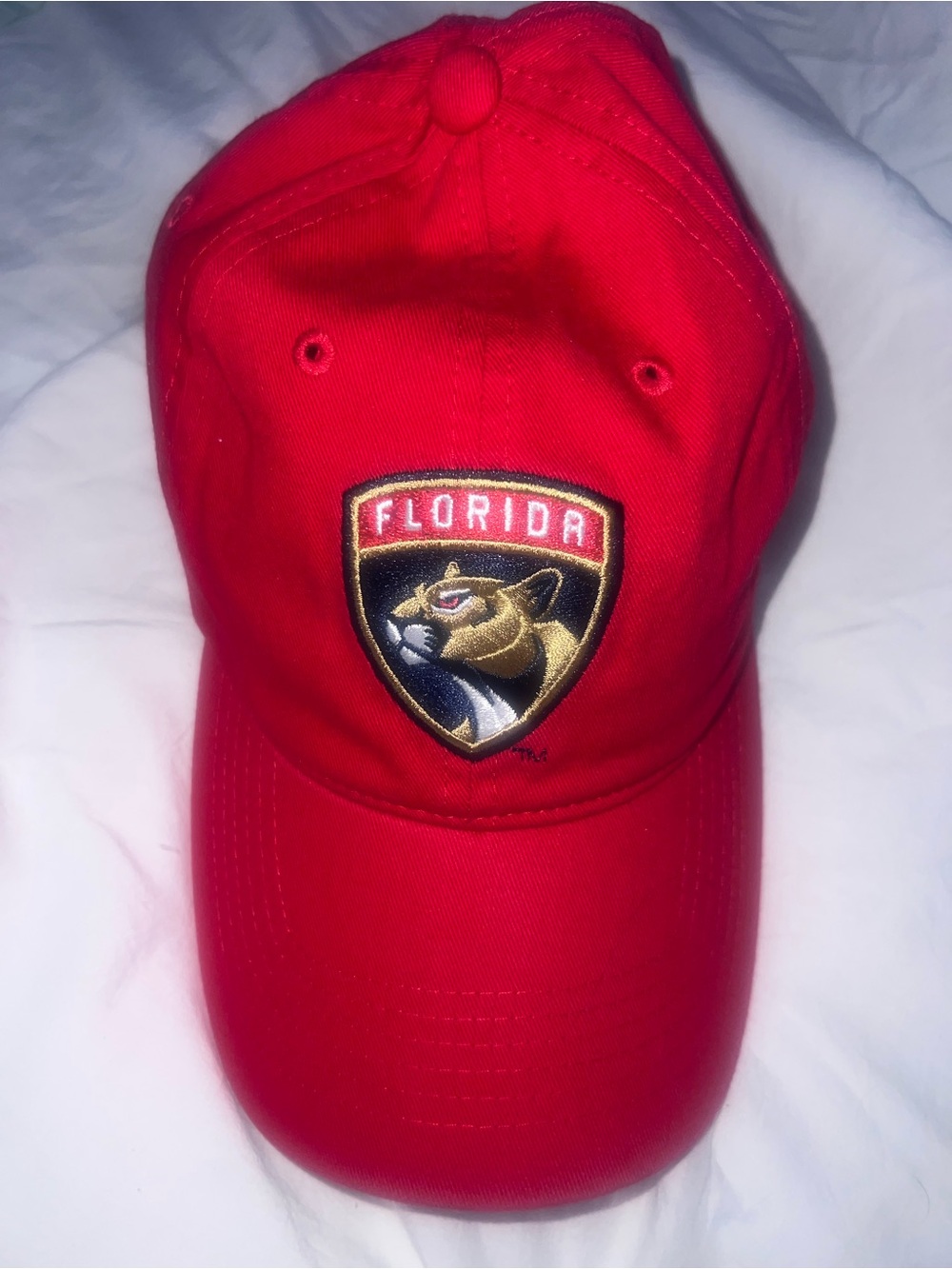 Florida Panthers Red Men's Baseball Cap
